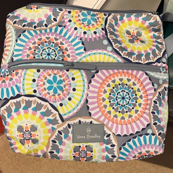 Vera Bradley Handbags - Vera Bradley Gray and Multicolor Mandala Bag with wallet